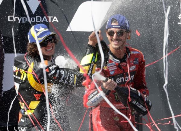 Bagnaia completes Austria double to extend championship lead