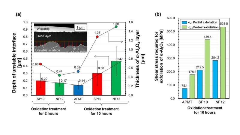 α-Al2O3 protective layer that sticks to metal surface with functions of an anchor and peg