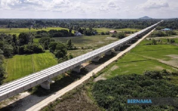 Temporary closure of entry, exit ramps at Gambang toll plaza due to ECRL construction works